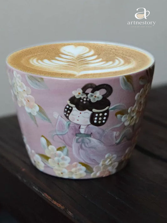 Moonlit Rabbit Choko Cup