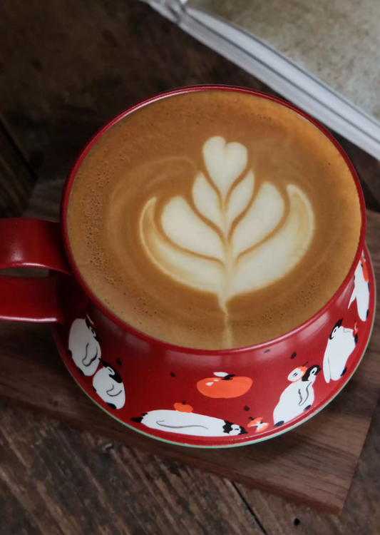 Watermelon Penguin Coffee Mug