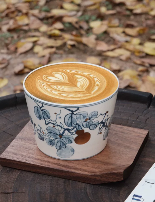 Blue & White Gilded Gourd Choko Cup