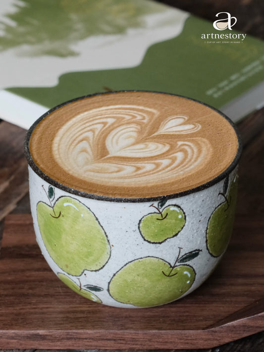 Green Apple Grip Cup