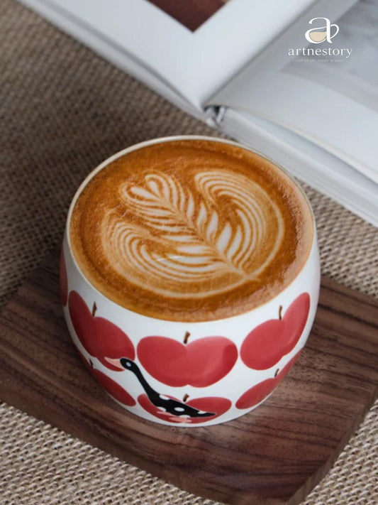 Red Apple Duck Grip Cup