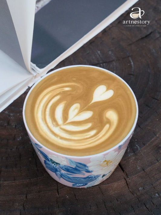 White Camellia Choko Cup