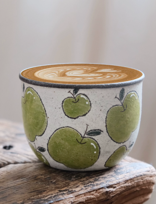 Green Apple Grip Cup